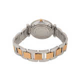 Buy Shop Fossil Carlie Silver Dial Two Tone Steel Strap Watch for Women - ES4342 USA Online