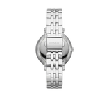 Buy Shop Fossil Jacqueline Multifunction Moonphase White Dial Silver Steel Strap Watch for Women - ES5164 USA Online