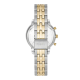 Buy Shop Fossil Neutra Chronograph Mother of Pearl White Dial Two Tone Steel Strap Watch for Women - ES5216 USA Online