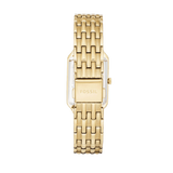 Buy Shop Fossil Raquel Three Hand Date White Dial Gold Steel Strap Watch For Women - ES5220 USA Online
