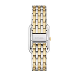 Buy Shop Fossil Raquel Three Hand Mother of Pearl Dial Two Tone Steel Strap Watch For Women - ES5305 USA Online