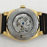 Buy Shop Fossil Everett Automatic Skeleton Black Dial Black Leather Strap Watch for Men - ME3208 USA Online