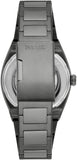 Buy Shop Fossil Everett Automatic Skeleton Grey Dial Grey Steel Strap Watch for Men - ME3206 USA Online
