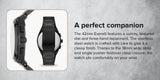 Buy Shop Fossil Everett Chronograph Black Dial Black Steel Strap Watch for Men - FS5797 USA Online