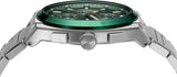Buy Shop Fossil Everett Chronograph Green Dial Silver Steel Strap Watch for Men - FS5964 USA Online