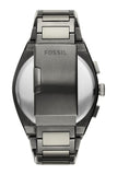 Buy Shop Fossil Everett Chronograph Grey Dial Grey Steel Strap Watch for Men - FS5830 USA Online