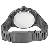 Buy Shop Fossil Everett Chronograph Grey Dial Grey Steel Strap Watch for Men - FS5830 USA Online