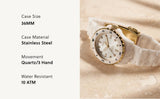 Buy Shop Fossil FB-01 Analog White Dial White Ceramic Strap Watch for Women - CE1107 USA Online