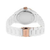 Buy Shop Fossil FB-01 Analog White Dial White Ceramic Strap Watch for Women - CE1107 USA Online