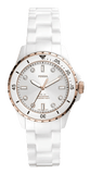 Buy Shop Fossil FB-01 Analog White Dial White Ceramic Strap Watch for Women - CE1107 USA Online
