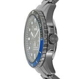 Buy Shop Fossil FB-01 Automatic Skeleton Black Dial Grey Steel Strap Watch for Men - ME3201 USA Online