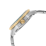Buy Shop Fossil FB-01 Automatic Skeleton Blue Dial Two Tone Steel Strap Watch for Men - ME3191 USA Online