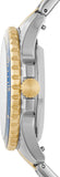 Buy Shop Fossil FB-01 Automatic Skeleton Blue Dial Two Tone Steel Strap Watch for Men - ME3191 USA Online