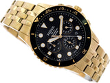 Buy Shop Fossil FB-01 Chronograph Black Dial Gold Steel Strap Watch for Men - FS5836 USA Online