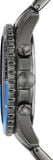 Buy Shop Fossil FB-01 Chronograph Black Dial Grey Steel Strap Watch for Men - FS5835 USA Online