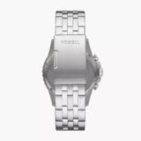 Buy Shop Fossil FB-01 Chronograph Black Dial Silver Steel Strap Watch for Men - FS5837 USA Online