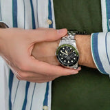 Buy Shop Fossil FB-01 Chronograph Black Dial Silver Steel Strap Watch for Men - FS5864 USA Online
