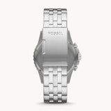 Buy Shop Fossil FB-01 Chronograph Black Dial Silver Steel Strap Watch for Men - FS5864 USA Online