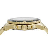 Buy Shop Fossil FB-03 Chronograph Black Dial Gold Steel Strap Watch for Men - FS5727 USA Online
