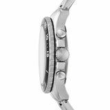 Buy Shop Fossil FB-03 Chronograph Black Dial Silver Steel Strap Watch for Men - FS5725 USA Online