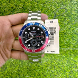 Buy Shop Fossil FB-03 Chronograph Black Dial Silver Steel Strap Watch for Men - FS5767 USA Online