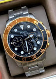 Buy Shop Fossil FB-03 Chronograph Black Dial Silver Steel Strap Watch for Men - FS5768 USA Online