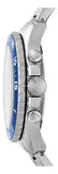 Buy Shop Fossil FB-03 Chronograph Blue Dial Silver Steel Strap Watch for Men - FS5724 USA Online