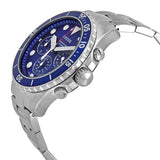 Buy Shop Fossil FB-03 Chronograph Blue Dial Silver Steel Strap Watch for Men - FS5724 USA Online