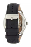 Buy Shop Fossil Flynn Mechanical Black Dial Black Leather Strap Watch for Men - BQ2216 USA Online