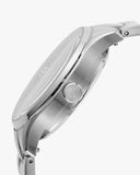 Buy Shop Fossil Forrester Automatic Skeleton Black Dial Silver Steel Strap Watch for Men - ME3180 USA Online