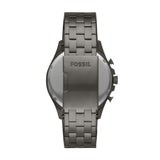 Buy Shop Fossil Forrester Chronograph Black Dial Grey Steel Strap Watch for Men - FS5606 USA Online