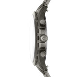 Buy Shop Fossil Forrester Chronograph Black Dial Grey Steel Strap Watch for Men - FS5606 USA Online