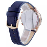 Buy Shop Fossil Forrester Chronograph Blue Dial Blue Leather Strap Watch for Men - FS5814 USA Online