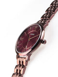 Buy Shop Fossil Jacqueline Brown Dial Brown Steel Strap Watch for Women - ES4100 USA Online