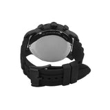 Buy Shop Fossil Machine Chronograph Black Dial Black Silicone Strap Watch for Men - FS4487 USA Online