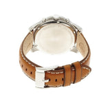Buy Shop Fossil Grant Chronograph White Dial Brown Leather Strap Watch for Men - FS5060 USA Online
