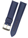 Buy Shop Fossil Grant Chronograph Black Dial Blue Leather Strap Watch for Men - FS5061 USA Online