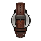 Buy Shop Fossil Grant Chronograph Brown Dial Brown Leather Strap Watch for Men - FS5088 USA Online
