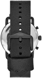 Buy Shop Fossil Commuter Black Dial Black Leather Strap Watch for for Men - FS5504 USA Online