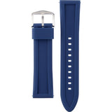 Buy Shop Fossil Garrett Chronograph Blue Dial Blue Rubber Strap Watch for Men - FS5709 USA Online