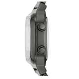 Buy Shop Fossil Retro Digital Black Dial Black Steel Strap Watch for Men - FS5846 USA Online