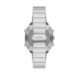 Buy Shop Fossil Retro Analog-Digital Black Dial Silver Steel Strap Watch for Men - FS5890 USA Online