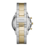 Buy Shop Fossil Neutra Moonphase Multifunction Black Dial Two Tone Steel Strap Watch for Men - FS5906 USA Online