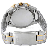 Buy Shop Fossil Garrett Analog Black Dial Two Tone Steel Strap Watch for Men - FS5771 USA Online