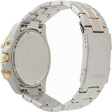 Buy Shop Fossil Garrett Analog Black Dial Two Tone Steel Strap Watch for Men - FS5771 USA Online