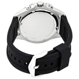 Buy Shop Fossil Garrett Chronograph Black Dial Black Rubber Strap Watch for Men - FS5624 USA Online