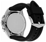 Buy Shop Fossil Garrett Chronograph Black Dial Black Rubber Strap Watch for Men - FS5624 USA Online