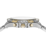 Buy Shop Fossil Garrett Chronograph Green Dial Two Tone Steel Strap Watch for Men - FS5622 USA Online