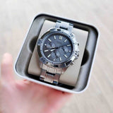 Buy Shop Fossil Garrett Chronograph Grey Dial Grey Steel Strap Watch for Men - FS5621 USA Online