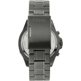 Buy Shop Fossil Garrett Chronograph Grey Dial Grey Steel Strap Watch for Men - FS5621 USA Online